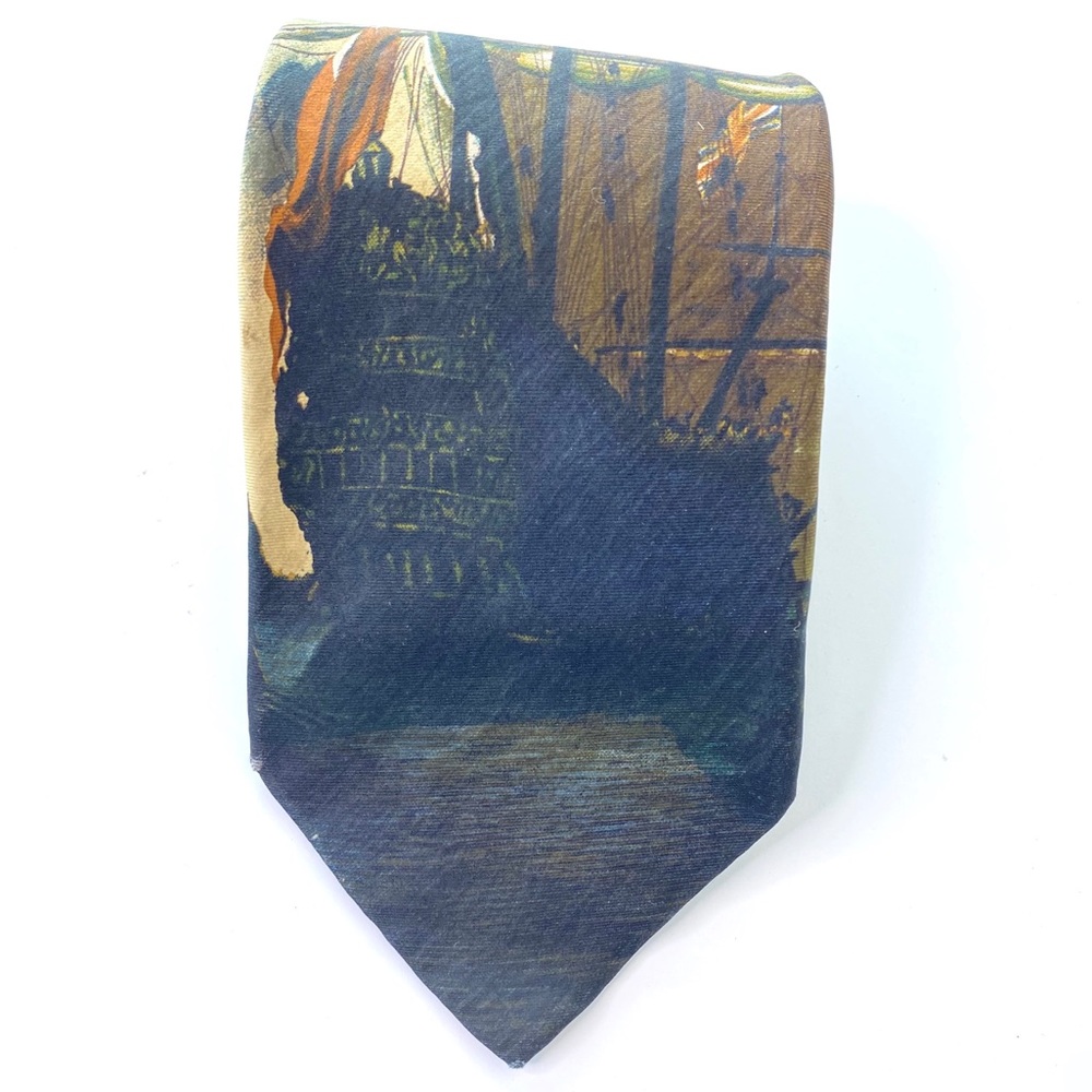 Vintage Hugo Boss ship tie
